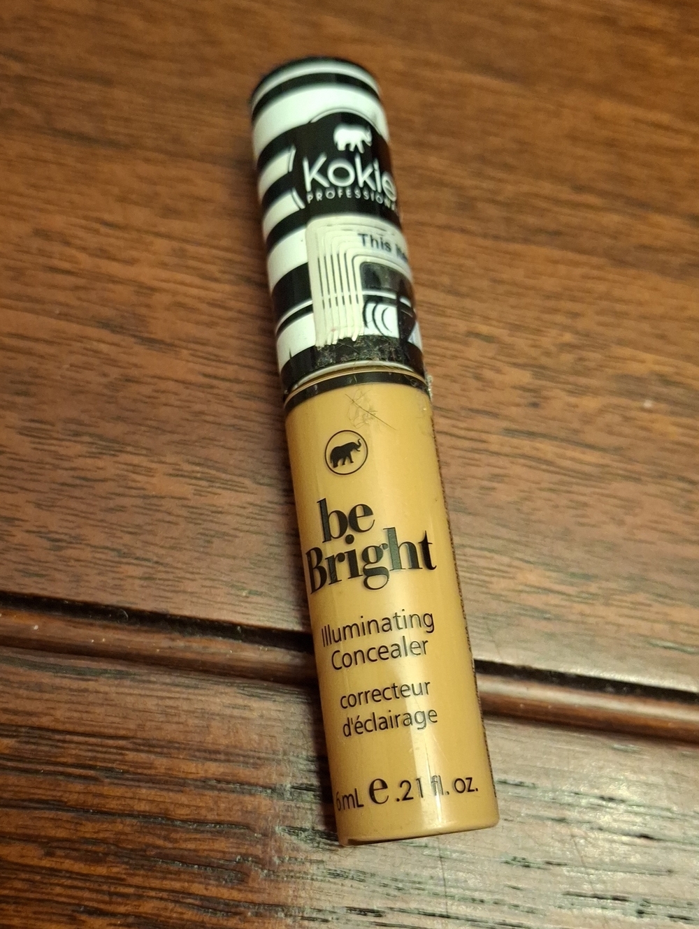 Kokie Be Bright Illuminating Concealer - SC855 Honey 6ml Tube New
